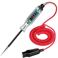 Premium Digital LED Automotive Circuit Tester, DC 2.6V-32V Test Green,Red 