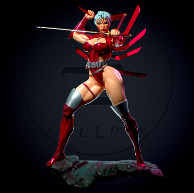 Zealot (1) -  Unpainted 380mm Large scale resin model kits YAN