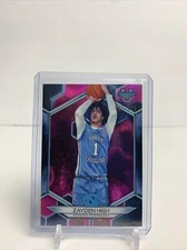 2023-24 Bowman's Best University - Pink Lava Refractor #91 Zayden High 47/100
