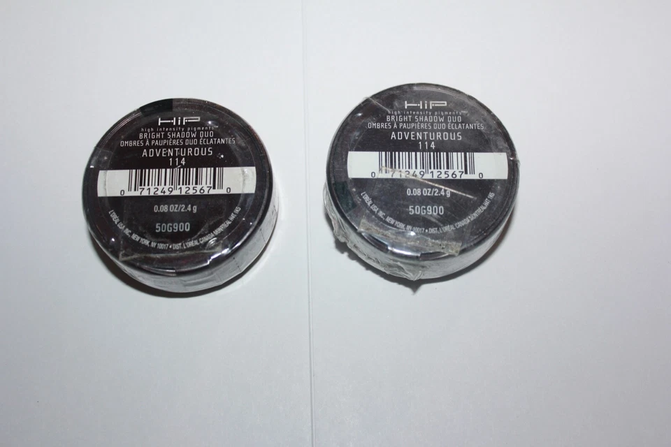 Loreal HIP Studio Secrets Eye Shadow Duo #114 Adventurous Lot Of 2 Sealed - Image 2 of 2