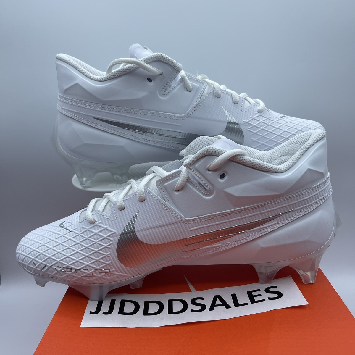 Nike Vapor Edge Elite 360 2 White DA5457-100 Football Cleats  display picture 2