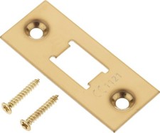 Door Mortice Latch Keep Strike Plate Tubular Latch Face Cover Premium UK Quality