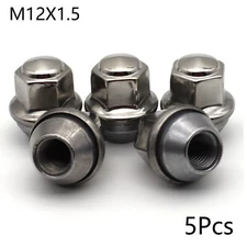 5x Car Wheel Lug Bolts Nuts Tire Hub Part For Ford Focus Fusion Escape EcoSport