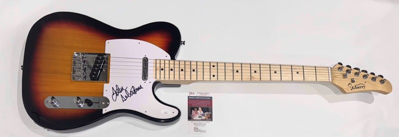 JOHN SEBASTIAN SIGNED SUNBURST ELECTRIC GUITAR THE LOVIN' SPOONFUL JSA COA