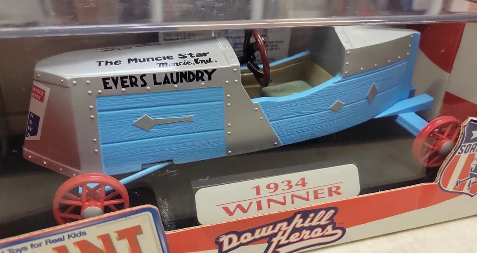 Nylint Downhill Heros 1934 Winner Soap Box Derby w/Plastic display 1:12 (13i) - Image 2 of 4