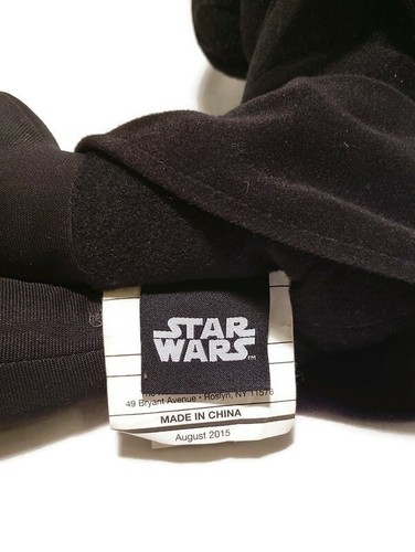 Star Wars Kylo Ren Plush 15" Black Hood Northwest 2015 – Soft Toy Figure - Picture 5 of 6