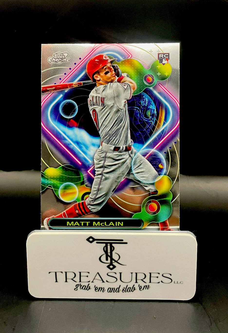 Matt McLain RC 2023 Topps Chrome Cosmic #139