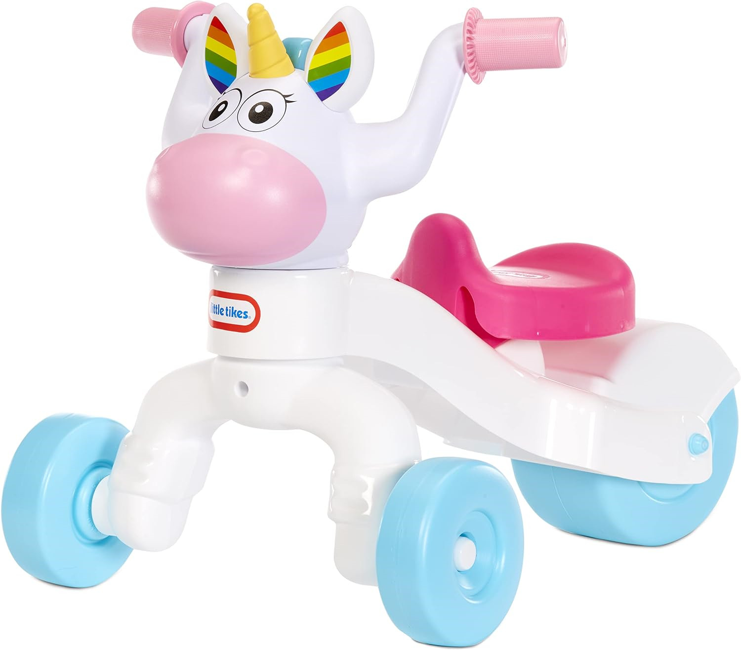 Little Tikes Go & Grow Unicorn Indoor & Outdoor Ride-On Scoot for Preschool Kids
