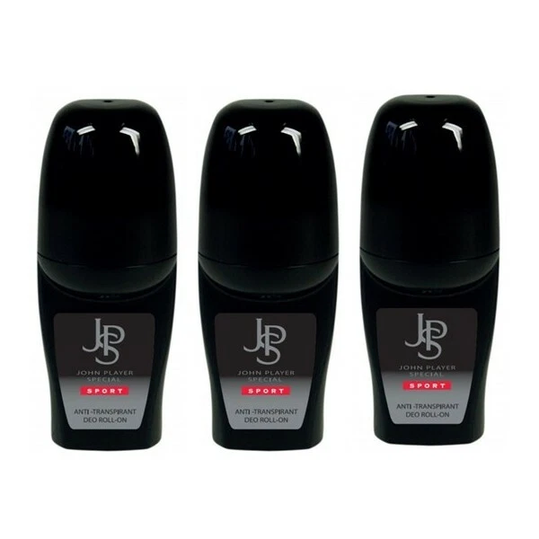 John Player Special Sport Deo Roll-On Antitranspirant 3 x 50 ml