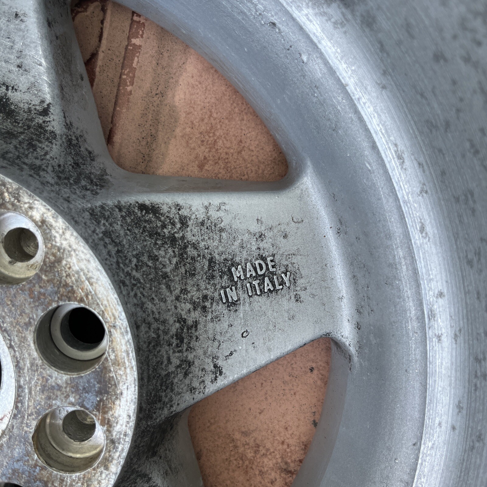 Ferrari Speedline Wheels Set 180 TR 390 Metric GAlSi7 T4 117272 E 535 Used