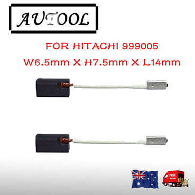 Carbon Brushes For Hitachi 999005 999075 999091  G10SR3 G13SR3 CJ110V AU seller