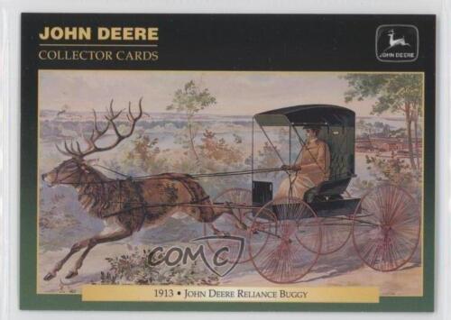 1995 Upper Deck John Deere Collector Cards 1913 Reliance Buggy #01 3c7 - Foto 1 di 3