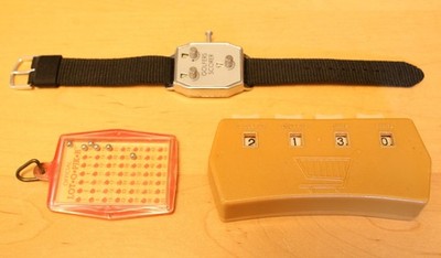Lot Of Vintage 1970's Gadgets, Lot-O-Pik-R, Shopping Calculator & Golfers Scorer