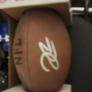 Derek Carr Signed Football Ball - Oakland Raiders NFL Autograph
