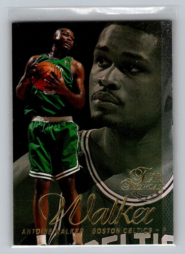96-97 Flair Showcase (Row 2) Antoine Walker Rookie Card (Boston Celtics) #26