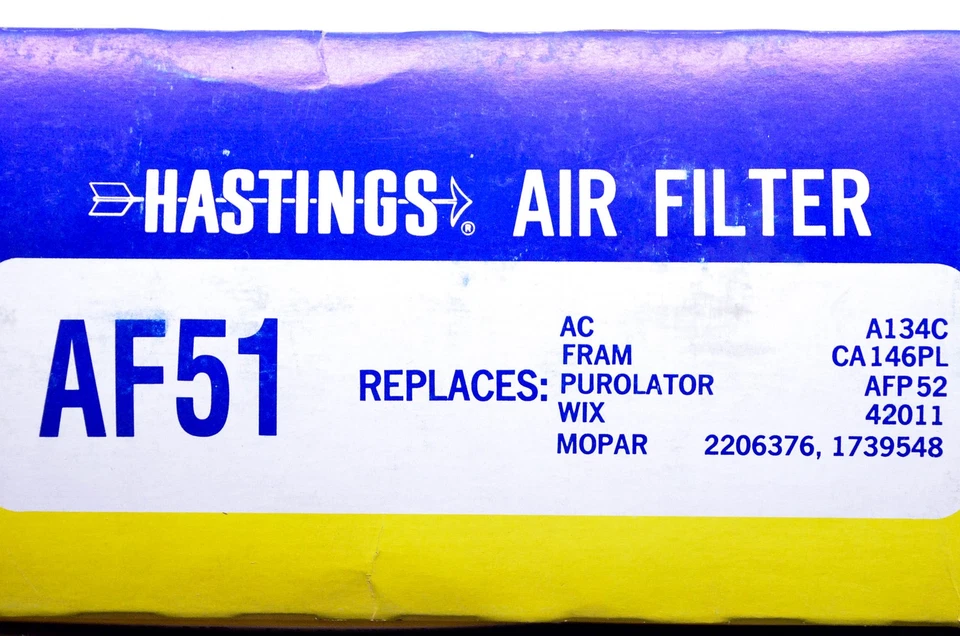 Filtro de aire Hastings AF51 NUEVO EN STOCK Foto 3 de 3