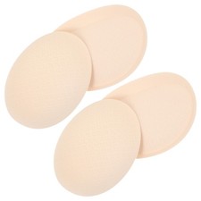 2 Pairs Bra Insert Pad: Breathable Sports Bra Cups Inserts - Cotton Padding