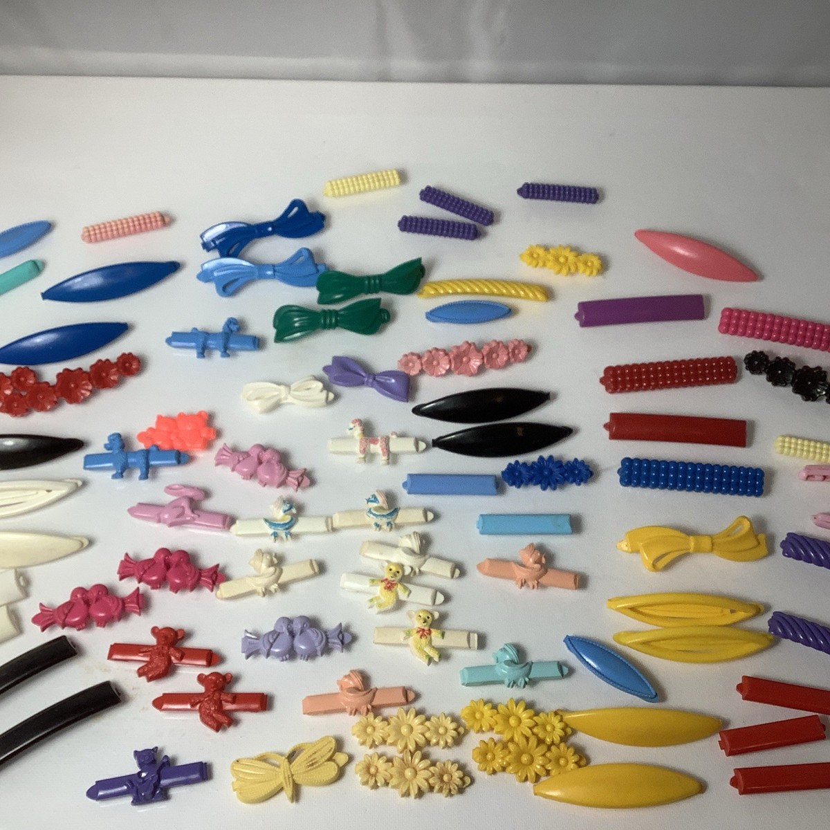 vintage hair barrettes lot 1970s And 1980s | eBay