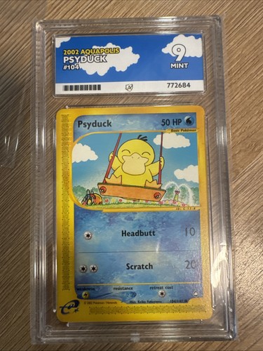 Psyduck graded ACE 9 for sale on eBay