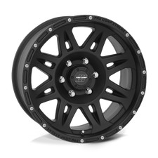 4 17 Inch Wheels Rims Black Pro Comp Torq Pa5 17x9 -6mm 6x135 Lug Ford F-150 New
