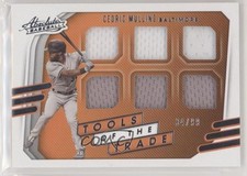2021 Panini Absolute Tools of the Trade 6 Swatch Retail 34/99 Cedric Mullins uk2