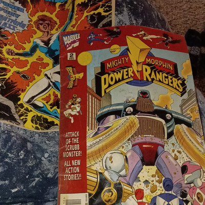 Marvel Comics Mighty Morphin Power Rangers #2 ''Attack of the Scrubb Monster!''