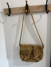 Stunning Handmade Vintage TapestryCrossbody Bag - One-of-a-KindArtisan Piece
