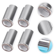 4 Rolls Hair Dye Tin Foil Dyeing Styling Tool Nail Wrap Coloring Perm