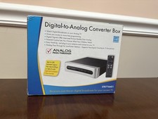 Digital TV Converter Box ATSC Cable Analog Antenna HDTV Live 1080P W/Remote NEW