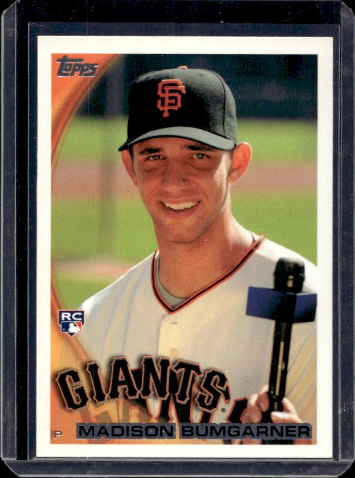 2010 Topps Madison Bumgarner RC Rookie #105 Giants