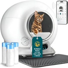 Petcove Automatic Self Cleaning Litter Box 5GHz Wi Fi