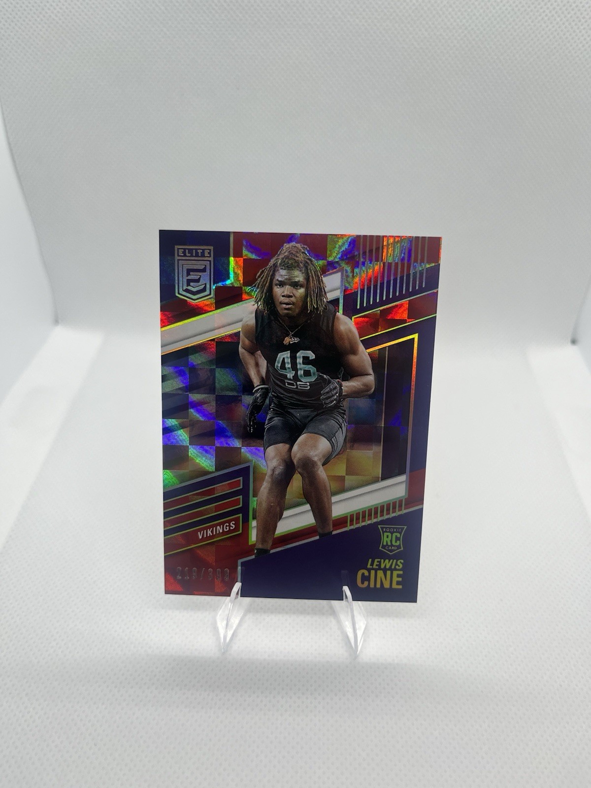 2022 Panini Donruss Elite - Rookies Lewis Cine #188 Red /399 (RC)