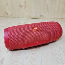 JBL Charge 3 Portable Wireless Bluetooth Speaker Red Working NO CHARGING CABLE