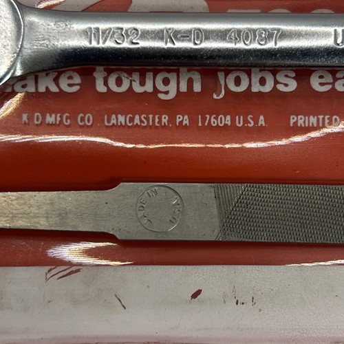 KD Tools 4088 High Performance Tune-Up kit Ignition wrenches, Feeler Gauge, File - Picture 11 of 11
