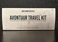 NON GENDER SPECIFIC AVONTUUR TRAVEL KIT 4 Piece Hair Face Body Care Staples