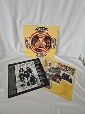 Anthrax State Of Euphoria 30th Anniversary Vinyl 2 LP MINT Limited Anthrax State Of Euphoria 30th Anniversary Vinyl 2 LP MINT Limited