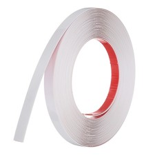 Per 0,6 x 39,4 pollici nastro modanatura adesiva, bordi parete adesivi, bianco