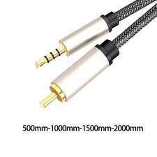 Digitales Koaxial-Audio-Video-Kabel, RCA auf 3,5-mm-Klinkenstecker auf