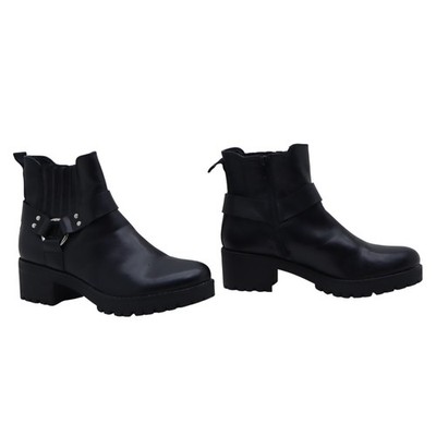 GRACELAND Stiefeletten Nummer: EU 38 gebraucht (Cod.STS509) schwarz Biker Frye