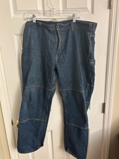 Patagonia Workwear Denim Carpenter Jeans 38x30 Made In USA