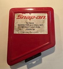 Snap On Exdl10 Left Hand Extractordrill Bit Set 6pcs Incomplete