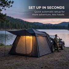 Camping Tent, Car Rear Tent Automatic Setup