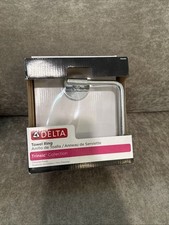 Delta 759460 Trinsic Wall Mounted Towel Ring - Chrome