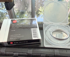 Leica Filter E 39 UVa Model 13 132 Mint Condition Original Box