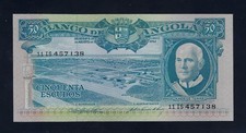 Portugal PORTUGUESE Angola 50 Escudos 1962 P-93 UNC