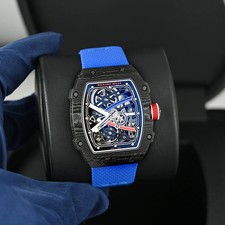 Richard Mille RM 67-02 Watch 47MM Skeleton Index Hour Markers Dial Carbon 8