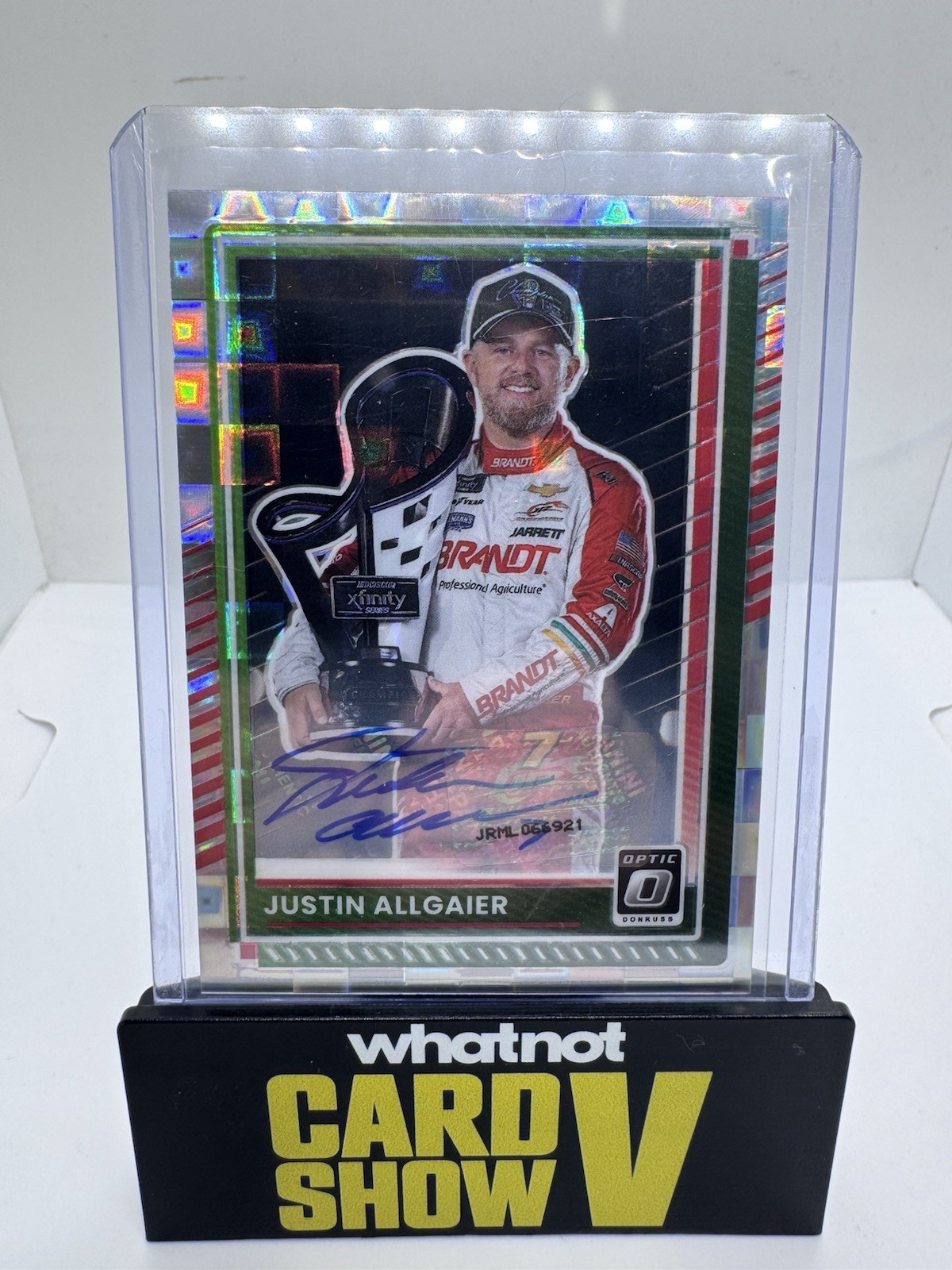 2025 Panini Donruss Nascar - Justin Allgaier #5 Pandora /25￼