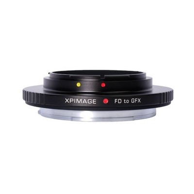 XPimage Lens Adapter for FD mount Lens to fujifilm GFX Mount Camera 50R 50S 100S