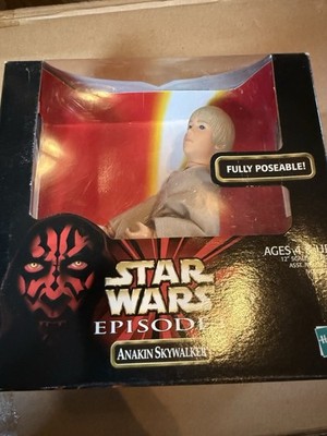 STAR WARS Anakin Skywalker Episode l 1998 Fully Poseable 12'' Scale Figure NEW