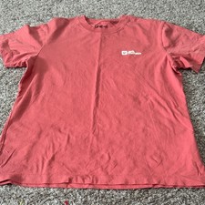 Jack Wolfskin Essentials T Shirt Pink Medium
